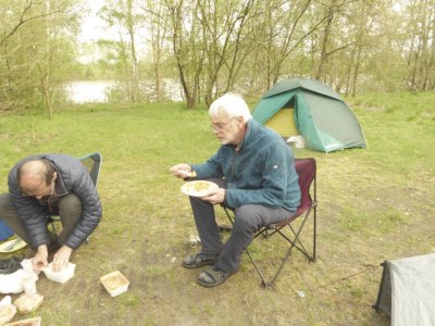 Camping Klein Frankrijk, afhaal Chinees