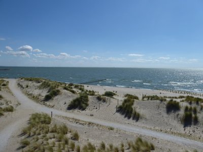 Uitzicht vanaf De Steltloper