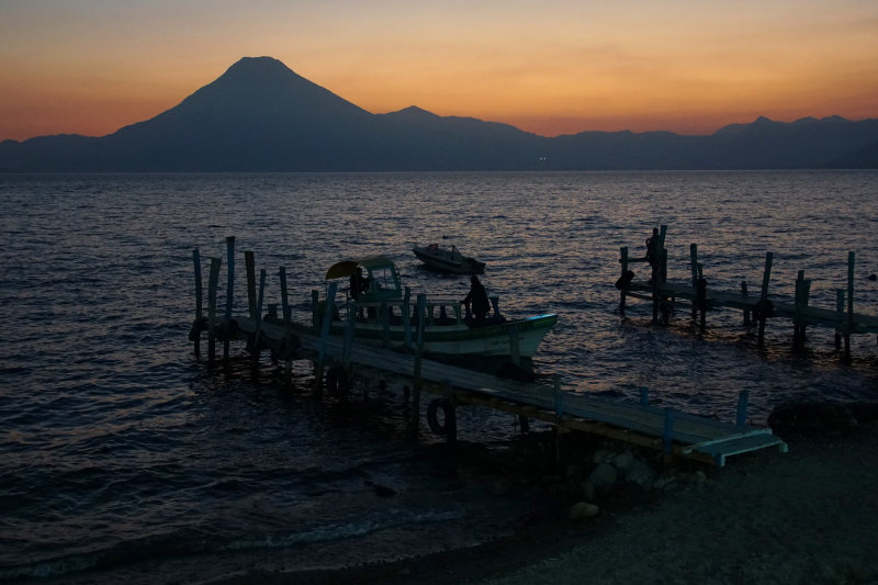 Volcano San Pedro, view from Panajachel
