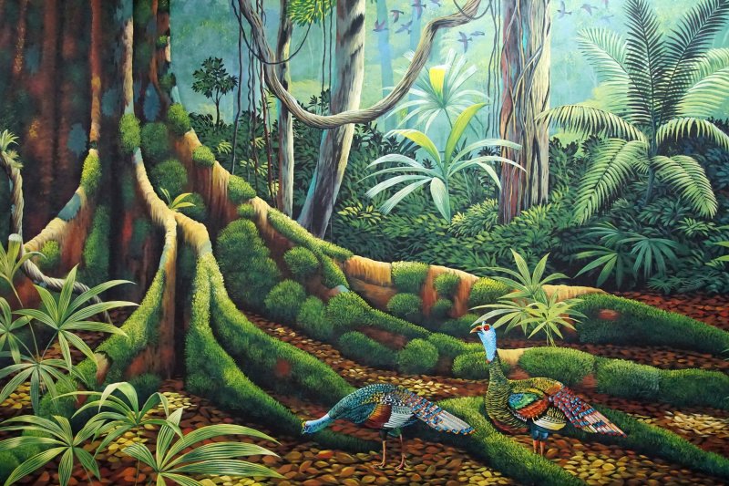 Painting on wall