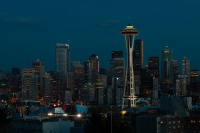 Space Needle, Early Evening