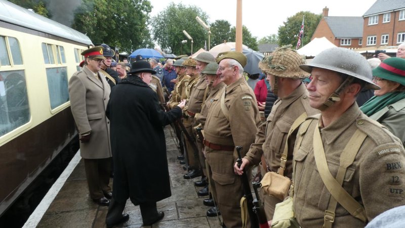inspecting the guard