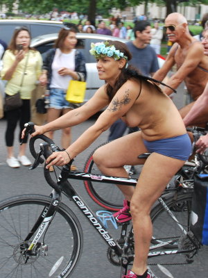 London  - world naked bike ride