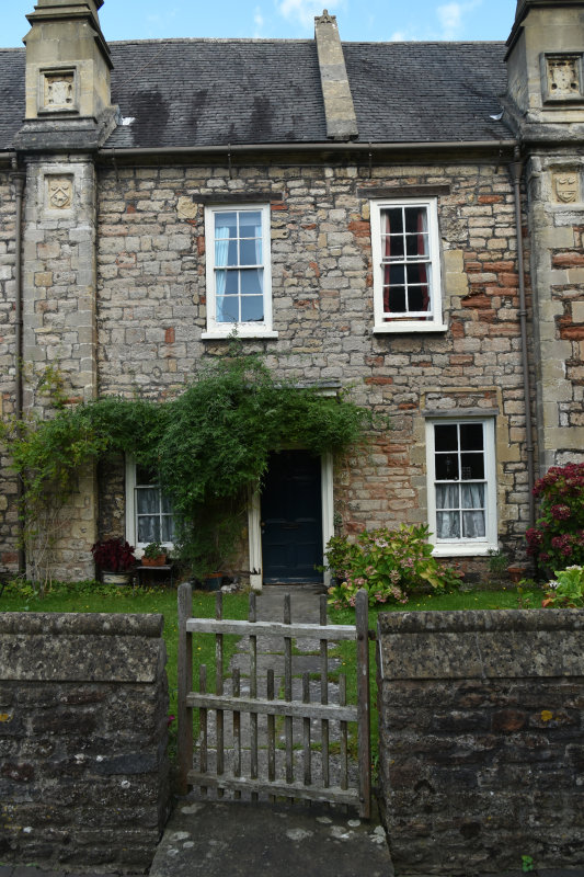 Vicars Close, Wells, Somerset. One of the houses