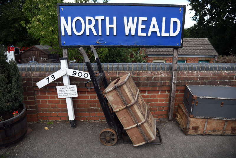 Seen at North weald station