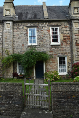   Vicars Close, Wells, Somerset. One of the houses 