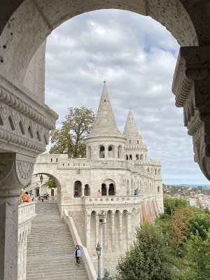 VIEW OF PART OF FISHERMAN'S BASTION