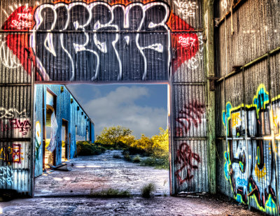 Old Warehouse Grafitti #2