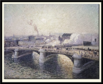 The Pont Boieldieu at Rouen, Sunset, 1896