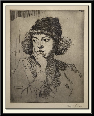 Head of a Girl, 1919