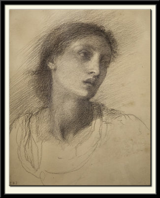 Head Study of Maria Zambaco, 1869-71