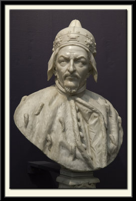 Bust of Francesco Molin, Doge of Venice, around 1655