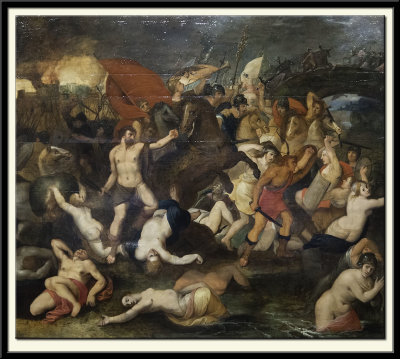 The Battle of the Amazons, possibly late 1590s