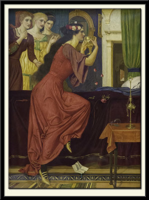 Sigismonda drinking the Poison, 1898-99