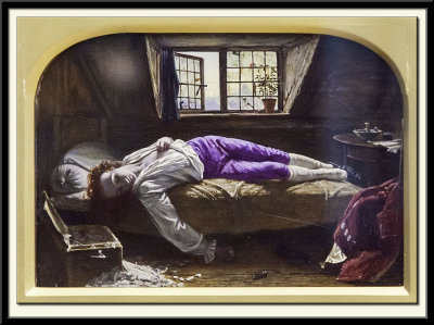 The Death of Chatterton, 1855-56