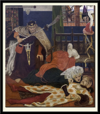 The Death of Sir Tristram, 1864