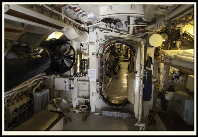 Looking from the Aft Torpedo Room through to the Engine Room