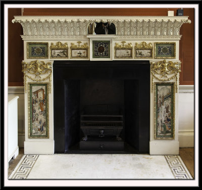 Fireplace, early 1770s