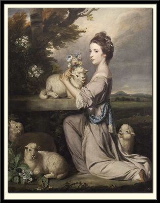 Lady Mary Leslie, 1764
