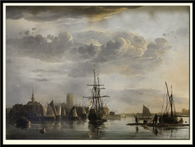 View of Dordrecht, 1652-53