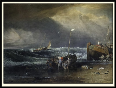 Coast scene with Fishermen,1803