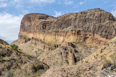 Lower Burro Mesa Pour-off Trail 5