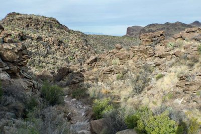 Upper Burro Mesa Pour-off Trail 3