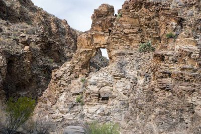 Upper Burro Mesa Pour-off Trail 5