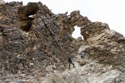 Upper Burro Mesa Pour-off Trail 6