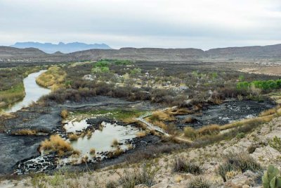 View of the Rio Grande Village campground