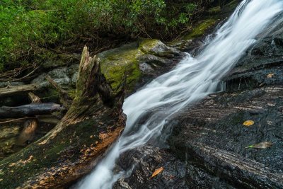 waterfall on Mud Creek tributary 3