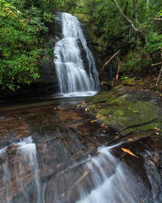 waterfall on Mud Creek tributary 8