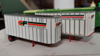 Consolidated Freightways Trailer