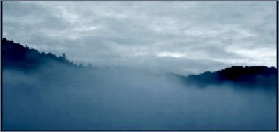 Mountain Obscured by Mists