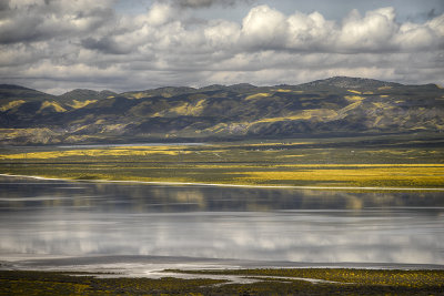 Soda Lake and Colored Hills - Carrizo  Plains - California