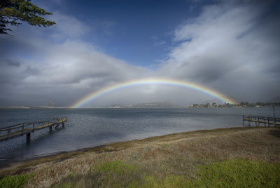 Rainbow Over Morro Bay