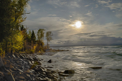 Upper Peninsula Shore - Lake Superior
