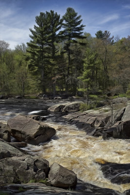 Little Falls Rapids - Flambeau River - Wisconsin