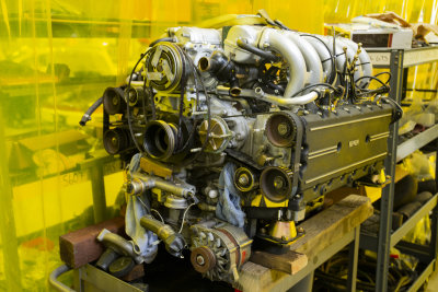 Ferrari 512 BBi engine.