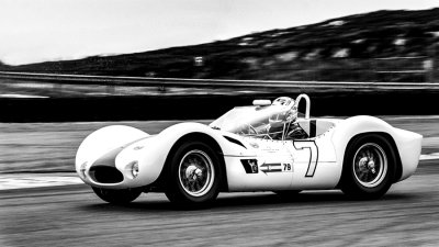 THE Dan Gurney, Stirling Moss 1960 winning Maserati.