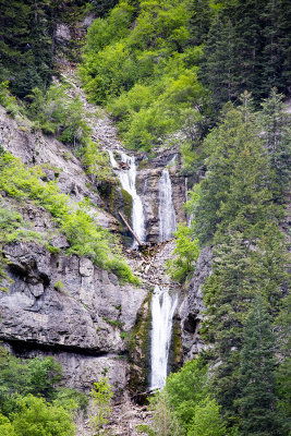 Waterfall in Provo Canyon.