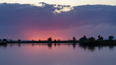 Last nights sunset at Bountiful Pond