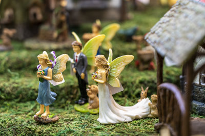 A fairy tale wedding.