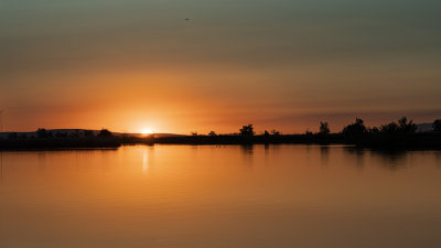 Sunset at Bountiful Pond