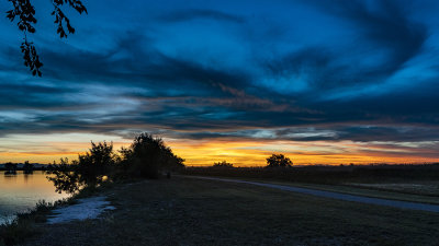 Another sunset at Bountiful Pond.