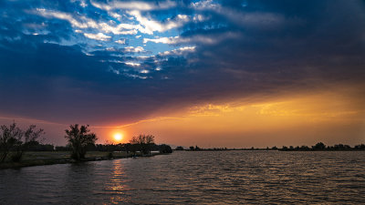 Another sunset at Bountiful Pond.