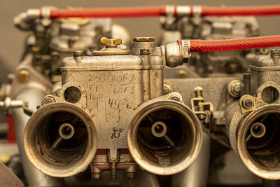 Weber Carb detail on the Cooper Buick.