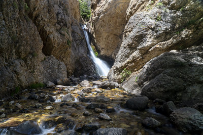 Hidden Falls in Big Cottonwood Canyon, Utah.