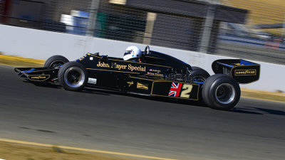Formula 1 Lotus at Sonoma Raceway California 