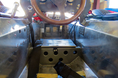1964 formula 1 race car cockpit.